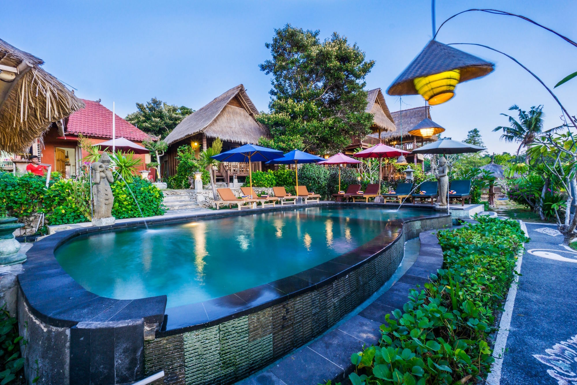 The Dafish Ceningan Hotel Ceningan Island Kültér fotó
